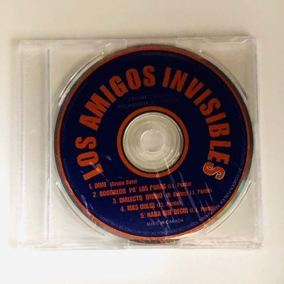 Rare! Promo CD Los Amigos Invisibles - Los Amigos Invisibles - Picture 1 of 2